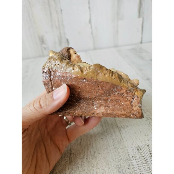 Teena flanner baby Jesus major Nativity large Xmas religious statue figurine dec - Picture 8 of 9